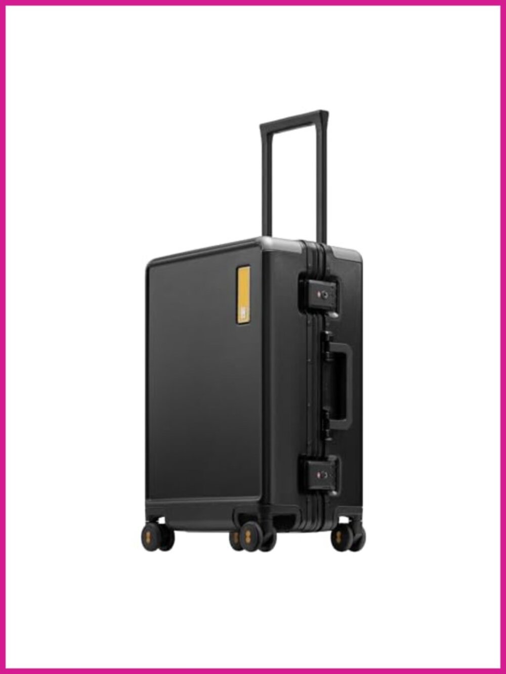 Zipperless Carry On Luggage Polycarbonate Aluminum Frame 20 Inch